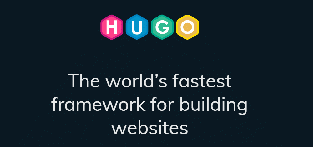Hugo Website Homepage